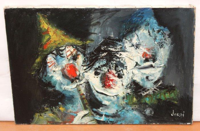 Jordi Mercadé Farrés (1923-2005) - La melodía secreta de los, Antiek en Kunst, Kunst | Schilderijen | Klassiek