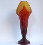 Le Verre Français - Vaas - Kristal - Flor de tabaco, Antiek en Kunst