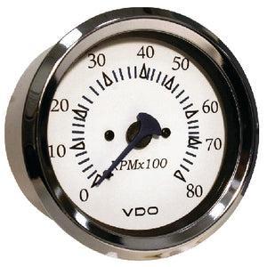 Bieden: Seachoice VDO engine tachometer 8000 RPM, Watersport en Boten, Bootonderdelen, Ophalen of Verzenden