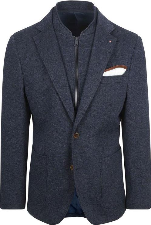 Suitable Colbert Inlay Lommer Navy maat Maat 48/50 (M) Heren, Kleding | Heren, Truien en Vesten, Blauw, Nieuw, Maat 48/50 (M)