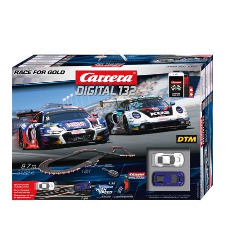 Race for Gold - 30040 | Carrera Digital 132 Racebaan, Hobby en Vrije tijd, Modelbouw | Auto's en Voertuigen, Verzenden