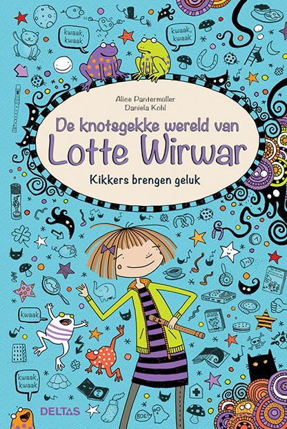 De knotsgekke wereld van Lotte Wirwar / De knotsgekke wereld, Boeken, Kinderboeken | Jeugd | 10 tot 12 jaar, Zo goed als nieuw