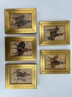 Lijst (5) - Hout, print - Vijf riddersframes