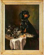 Gustav Rienäcker (Germa1861-1935) - Flatfooted thief