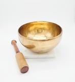 Klankschaal OHM ± 13cm met klopper, Cd's en Dvd's, Cd's | Meditatie en Spiritualiteit, Ophalen of Verzenden, Nieuw in verpakking