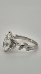 Zonder Minimumprijs - Ring - 14 karaat Witgoud - 3.07ct. tw., Nieuw