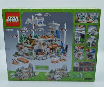 Lego Set - 21137 - Minecraft - The Mountain Cave beschikbaar voor biedingen