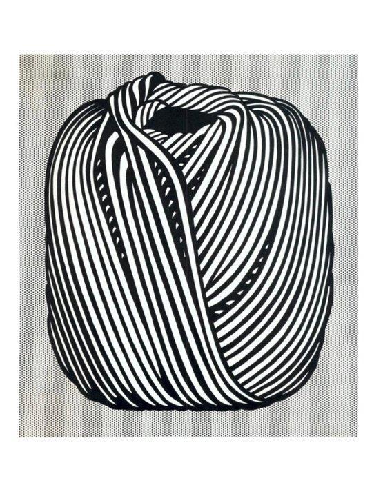 Roy Lichtenstein - “Ball of Twine, 1963” - Jaren 1960, Antiek en Kunst, Kunst | Designobjecten
