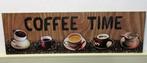 Wanddecoratie Coffee Time
