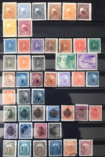 Zuid-Amerika 1860/1990 - en midden Amerika - voornamelijk, Postzegels en Munten, Postzegels | Amerika