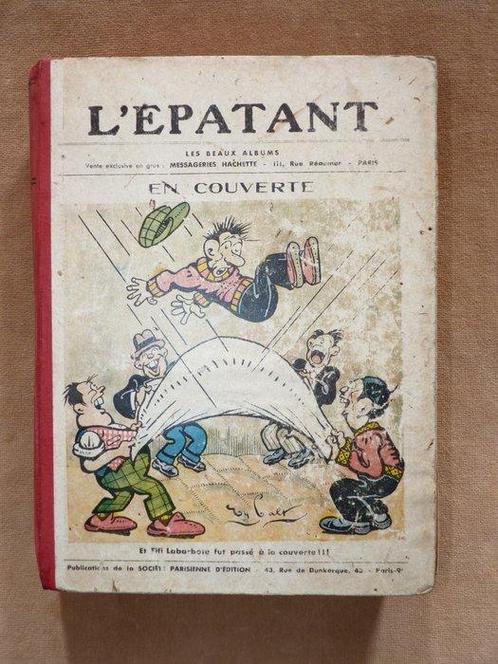 LÉpatant - Reliure - Année 1933 complète - 1 Album - Eerste, Boeken, Stripverhalen
