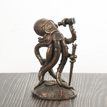 Sculpture, Scholar Octopus - 18 cm - Résine