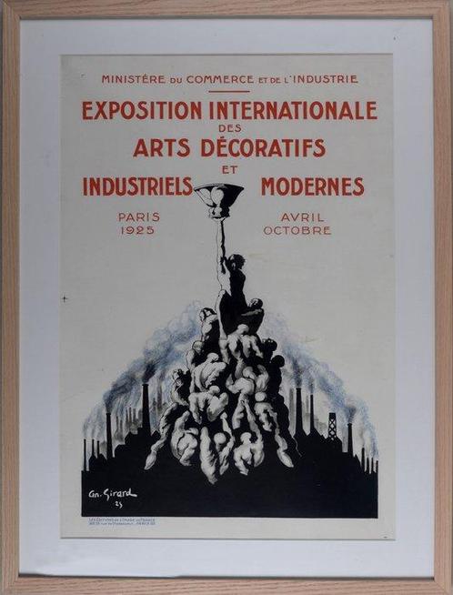 André Girard (1901-1968) - Exposition Internationale des, Antiek en Kunst, Antiek | Meubels | Stoelen en Sofa's