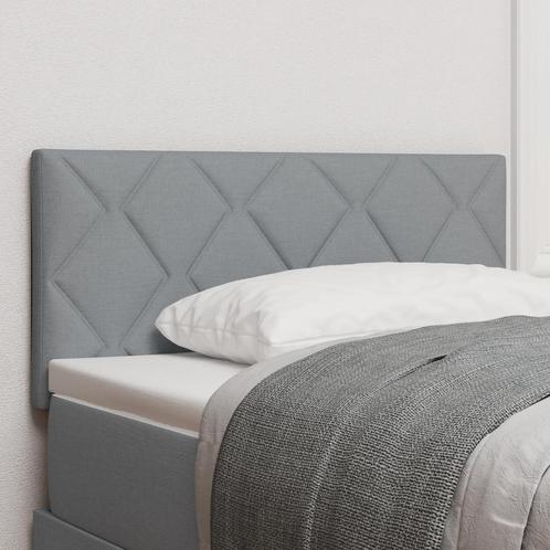 vidaXL LED Hoofdeinde met Diamantvormige Stiksels in, Huis en Inrichting, Slaapkamer | Bedden, Nieuw, Verzenden
