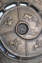 M. Franke. - Sculpture, Paarden. - 29 cm - Bronze - 1979, Antiek en Kunst