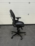 Steelcase Leap V1 - Bureaustoel - Voorzien Van Nieuwe stof, Huis en Inrichting, Bureaustoelen, Verzenden, Zwart, Zo goed als nieuw