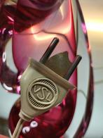 Val Saint Lambert - Lamp - swirl - Kristal, Antiek en Kunst