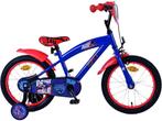 Sonic Prime Kinderfiets - Jongens - 16 inch - Blauw Rood, Verzenden, Zo goed als nieuw