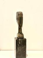 Sculpture, Woman bronze sculpture - after Modigliani - 24 cm, Antiek en Kunst