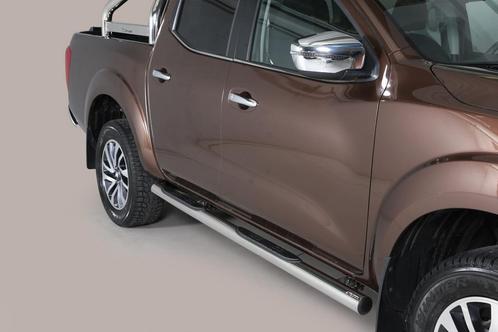 Side Bars | Nissan | Navara 16- 4d pic. | rvs zilver Grand, Auto diversen, Tuning en Styling, Ophalen of Verzenden