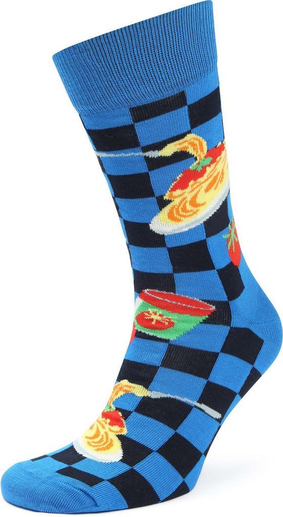 Happy Socks Sokken Dinner maat 41-46 Heren, Kleding | Heren, Sokken en Kousen, Blauw, Nieuw, Verzenden