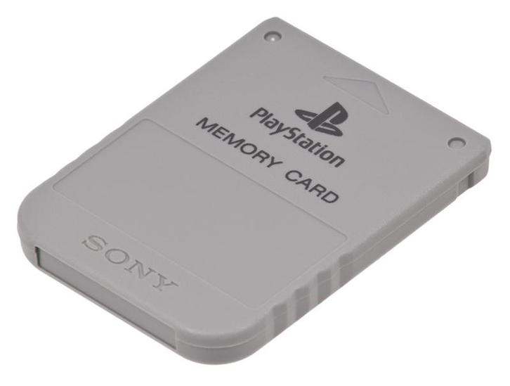 Sony PS1 1MB Memory Card Grijs (PS1 Accessoires), Games en Spelcomputers, Spelcomputers | Sony PlayStation 1, Zo goed als nieuw