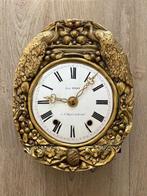 Horloge comtoise - Léon Véron - Antique Métal, Laiton -, Antiek en Kunst, Antiek | Klokken