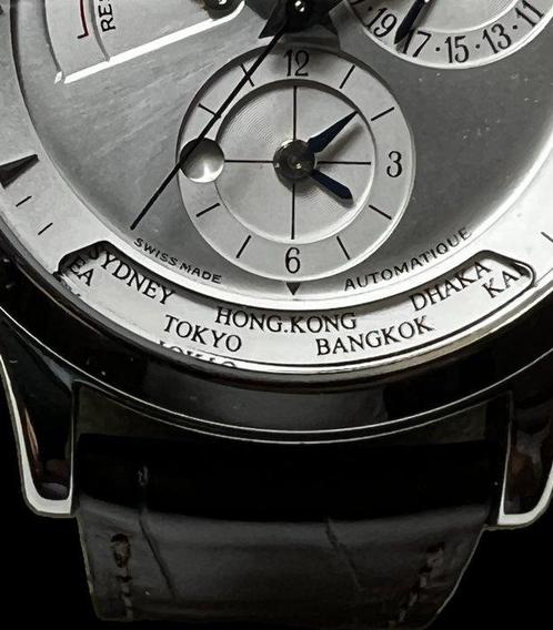 Jaeger-LeCoultre - Master Geographic - 142.8.92 - Unisex -, Handtassen en Accessoires, Horloges | Heren