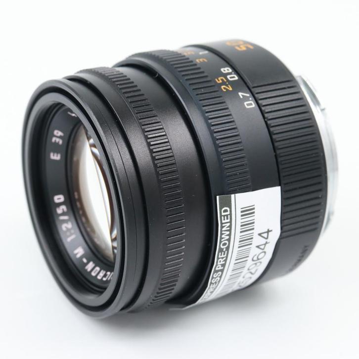 Leica 11826 Summicron-M 50mm f/2 (Type IV) | Tweedehands, TV, Hi-fi & Vidéo, Photo | Lentilles & Objectifs, Envoi