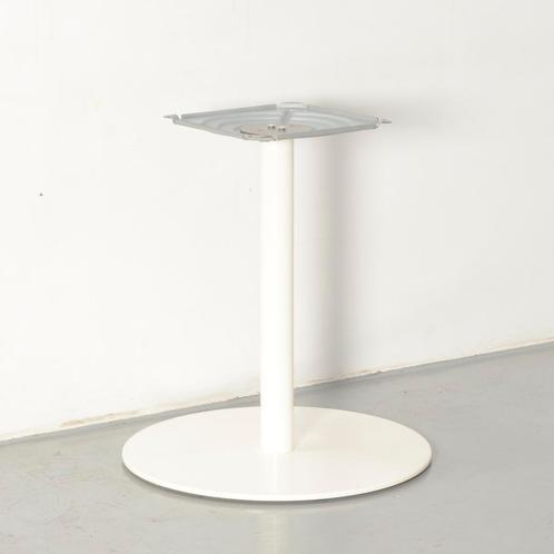 Solidesk trompetpoot,  gebroken wit, 73 cm hoog, Huis en Inrichting, Bureaus, Gebruikt, Ophalen of Verzenden