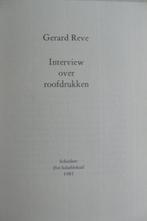 Gerard Reve, Piet van Winden - Interview over roofdrukken, Antiek en Kunst