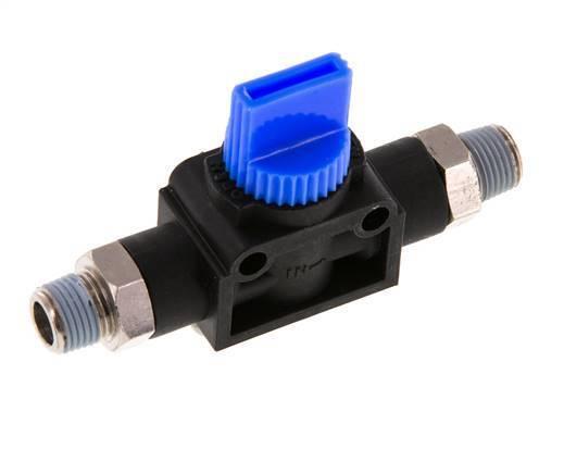 vanne manuelle darrêt à 3/2 voies R1/8 plastique/laiton, Bricolage & Construction, Bricolage & Rénovation Autre, Envoi