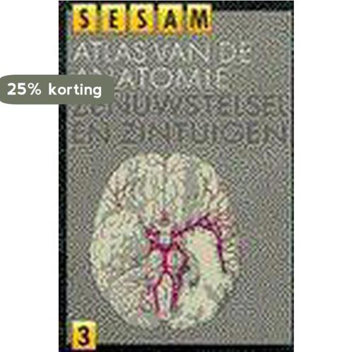 3 Zenuwstelsel en zintuigen Sesam atlas van de anatomie, Boeken, Wetenschap, Gelezen, Verzenden