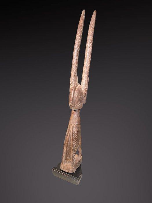 Beeldhouwwerk Tiwara - 74 cm - Prachtig standbeeld TIWARA -, Antiquités & Art, Art | Art non-occidental