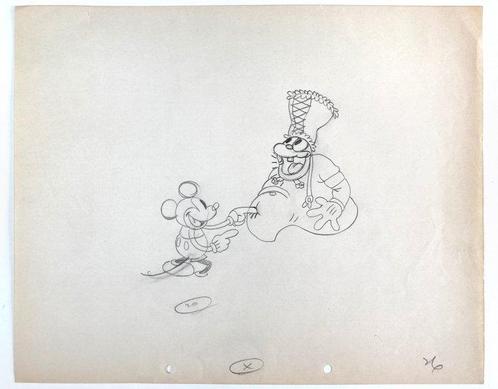 Original Walt Disney of 1932 - Animatieproductie tekening +, Boeken, Strips | Comics
