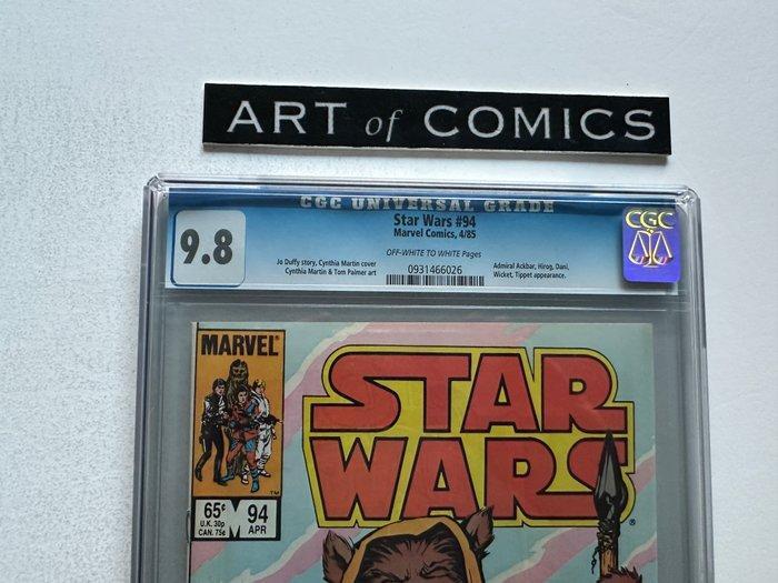 Star Wars #94 - CGC 9.8 - Admiral Ackbar, Hirog, Dani,, Livres, BD | Comics