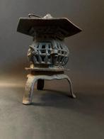 Vintage zeshoekige ijzeren hanglantaarn - Staal - Japan -, Antiek en Kunst