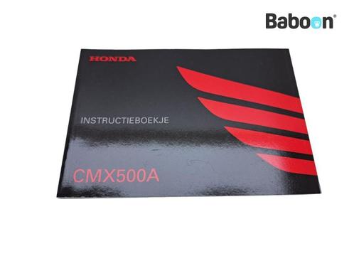 Livret dinstructions Honda CMX 500 Rebel 2017-2019 (CMX500, Motoren, Onderdelen | Honda, Verzenden