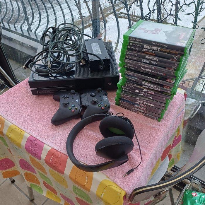 Microsoft - Xbox One - Videogameconsole + games, Consoles de jeu & Jeux vidéo, Consoles de jeu | Accessoires Autre