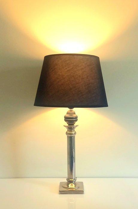 Lampe - Colonne - Drimmer  - Made in France  - Métal Argenté, Antiek en Kunst, Curiosa en Brocante