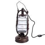 Vintage olielamp | Oude stormlantaarn | Brocante gaslamp |