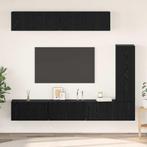 vidaXL Tv-meubelset 6 pcs Zwart eiken 30.5 x 30 x 90 cm, Verzenden, Nieuw