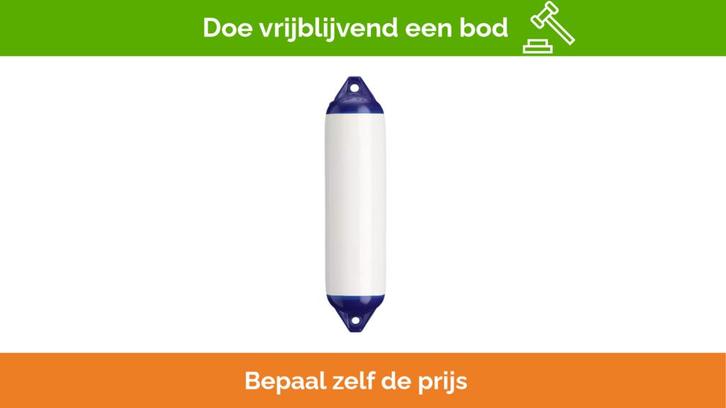 Bieden: Polyform 82-432-076 F1W twin eye fender, Watersport en Boten, Bootonderdelen, Ophalen of Verzenden