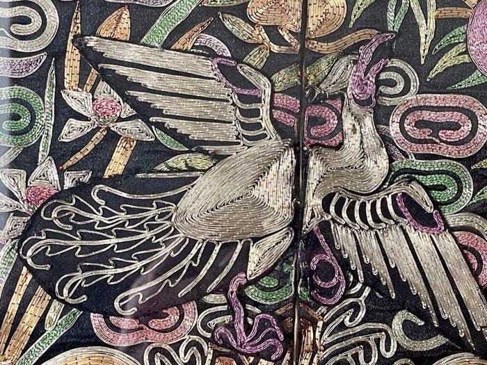 Ranginsigne Chinese Rank Badge - China - Eind 18e eeuw, Antiek en Kunst, Antiek | Overige Antiek