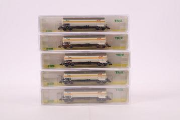Minitrix N - 15254-17/18/19/20 - Wagon de marchandises pour beschikbaar voor biedingen