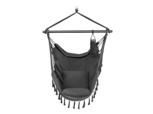 Veiling - Hangstoel / Schommelstoel Miami - Grijs, Tuin en Terras, Tuinstoelen