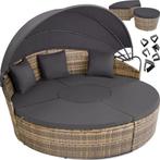 Tweedekans | tectake® Zonne eiland Santorini - Loungebed, Ophalen of Verzenden, Nieuw