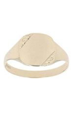 Zonder minimumprijs - Ring - 9 kt. Geel goud - 9 kt, Handtassen en Accessoires, Ringen, Nieuw