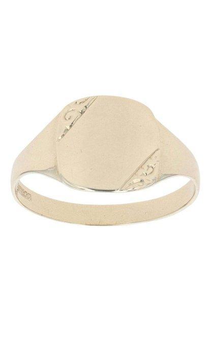 Zonder minimumprijs - Ring - 9 kt. Geel goud - 9 kt, Handtassen en Accessoires, Ringen