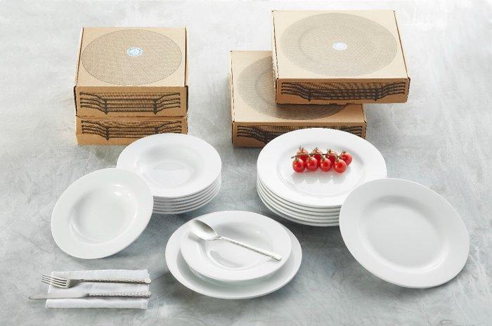 Alessi - Jasper Morrison - Bord (16) - PlateBowlCup -, Antiek en Kunst, Kunst | Designobjecten